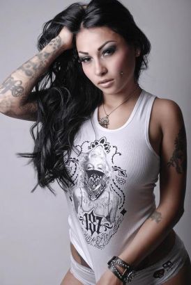 Brittanya O Campo Skulls Tattoo